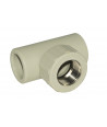 На фото Hi-Therm PP-R tee with female metal thread